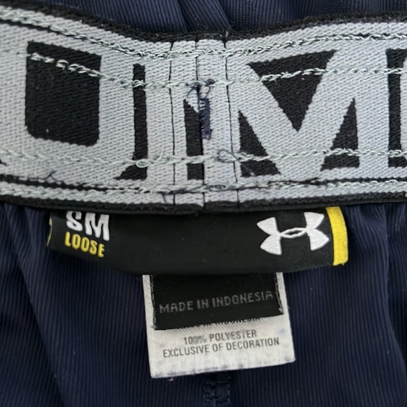 Under Armour Notre Dame shorts! In good condition. Small! - Picture 8 of 8